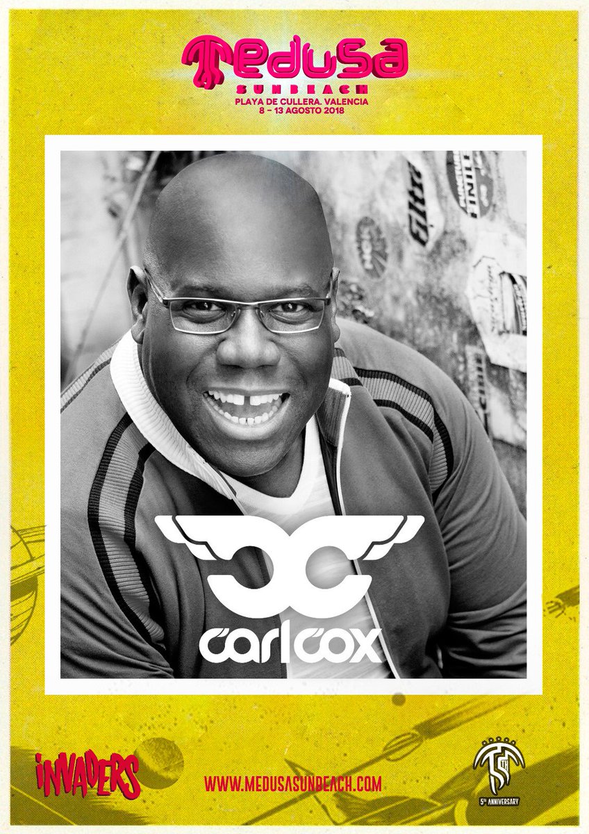 MedusaFestival's tweet photo. 🙌🏻 SORTEO 🙌🏻

RT, FOLLOW y comenta con #Medusa2018 para ganar un abono y si ya lo tienes te lo subimos a VIP!

@Carl_Cox confirmado!! 
Llevabais pidiendo su regreso desde 2015 y no hemos querido que se perdiera este 5º Aniversario!! 

Viva el TECHNO https://t.co/dYgM11iY2j