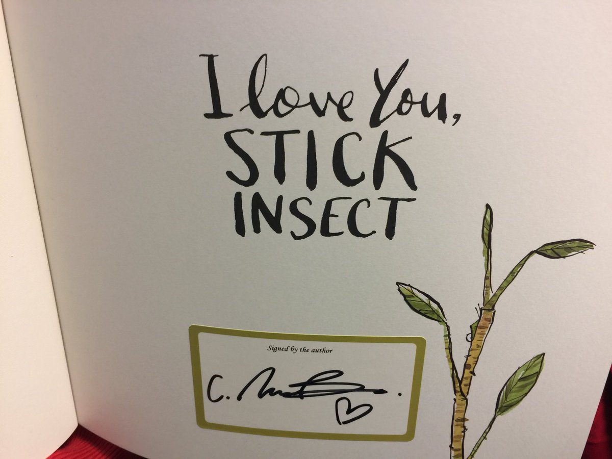 chrisdysonHT's tweet photo. The children are adoring their signed copies of #ILOVEYOUSTICKINSECT By last weeks special author visitor @Chris_Naylor_B ..... thank you sooooo much .... next we welcome @CressidaCowell on #WORLDBOOKDAY #WBD18 @WorldBookDayUK itself https://t.co/o1BYMOfiZu