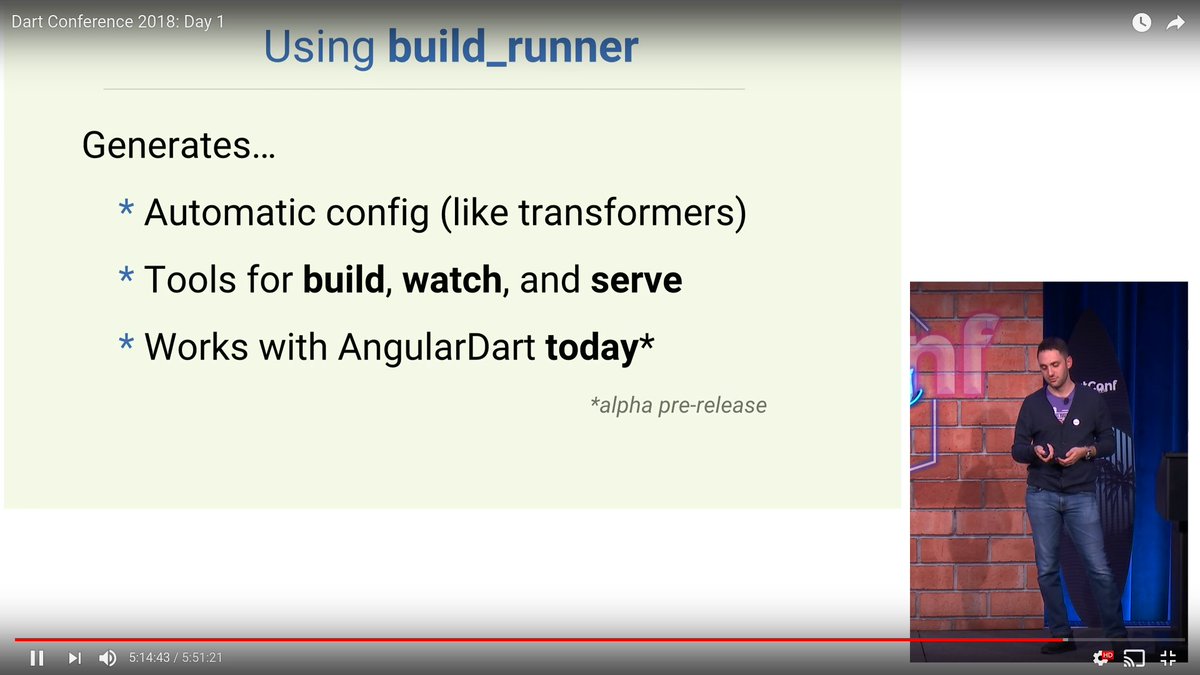 takutaro09's tweet image. build_runnerにserveの機能があると言うこと？ （英語が）良くわからない・・
#DartConf #AngularDart