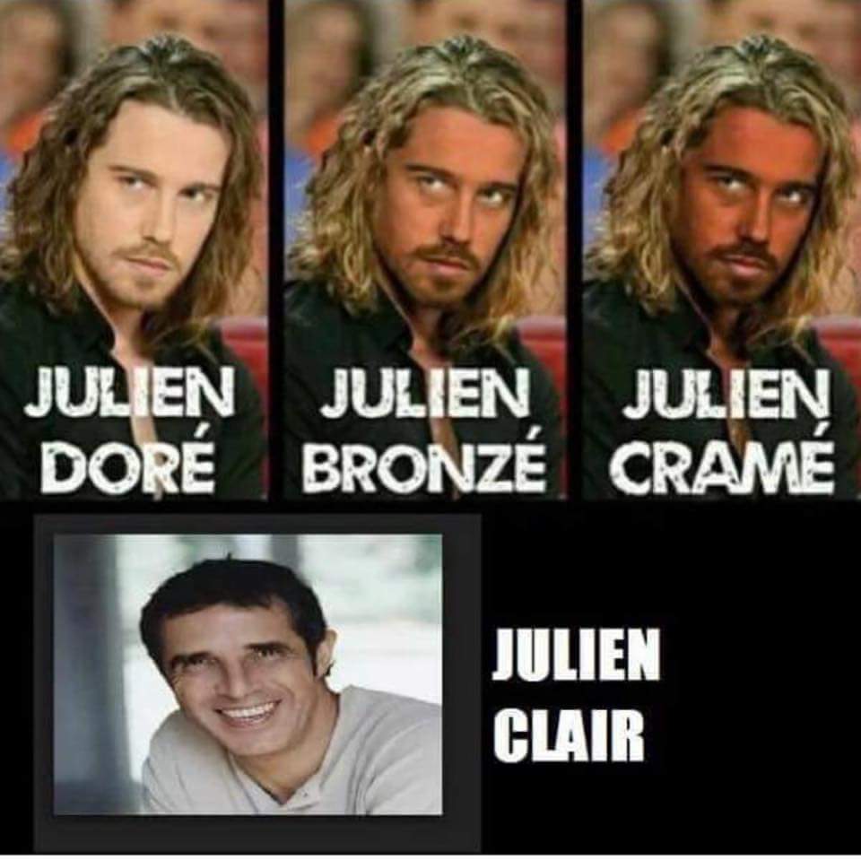 A_n_n_e_L_a_u_r's tweet photo. Je pose ça là... 🤔 #juliendoré #julienclair https://t.co/IxRtOYUM9Z