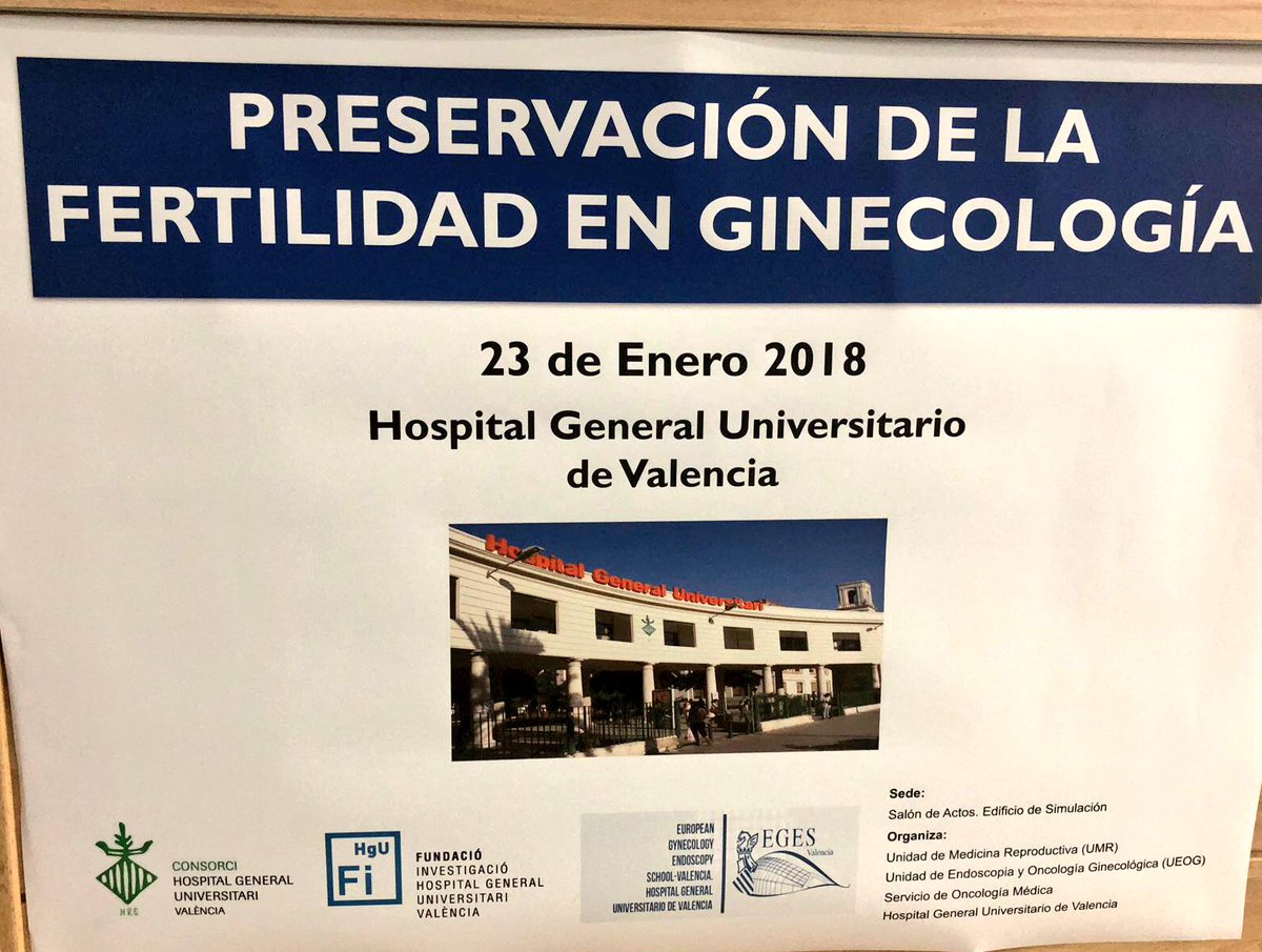 urimedvalencia's tweet photo. Nuestra responsable de laboratorio y embrióloga @icuevasurimed participó ayer en la jornada de Preservación de la #fertilidad en #ginecología celebrada en @HGUVALENCIA.
#Compartiryaprender https://t.co/WpeHb3vmRk
