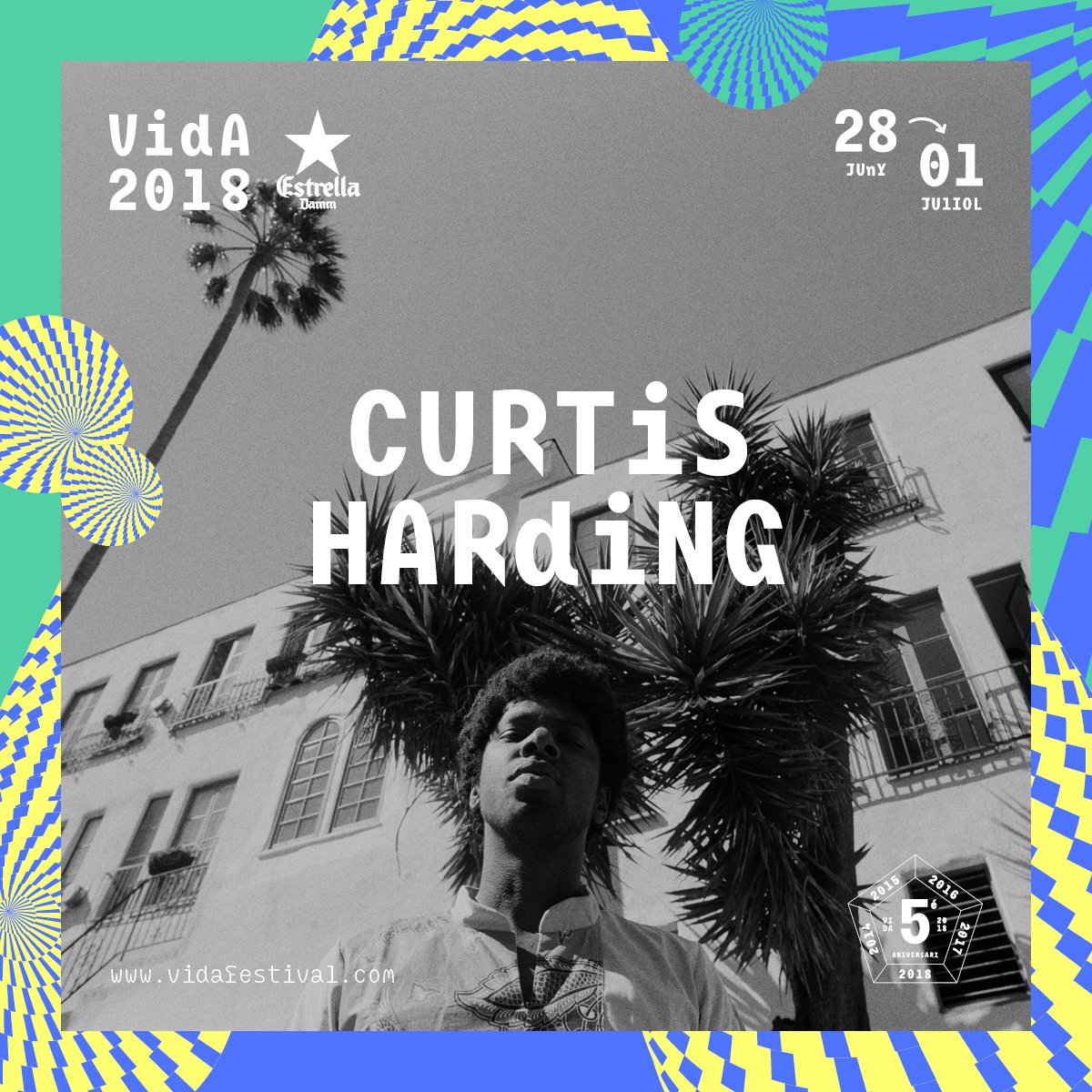 Curtis Harding és VIDA!

L’irresistible neo-soul del cantautor de Michigan enlluernarà el VIDA 2018!
¡El irresistible neo-soul del cantautor de Michigan deslumbrará en el VIDA 2018!
His irresistible neo-soul will shine at #VidaFestival2018!

Tickets: goo.gl/FSpw2U