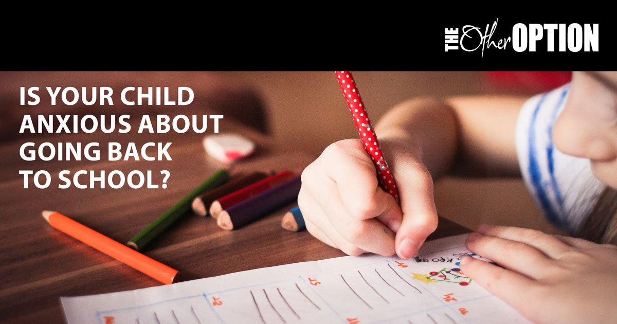 otheroptionSA's tweet photo. Is your child anxious about going back to school? It can be nerve-wracking for a child to go into a new school or new grade. #TheOtherOption #OmegaUp https://t.co/ety5PSbgGa https://t.co/jeXj4oQtW8