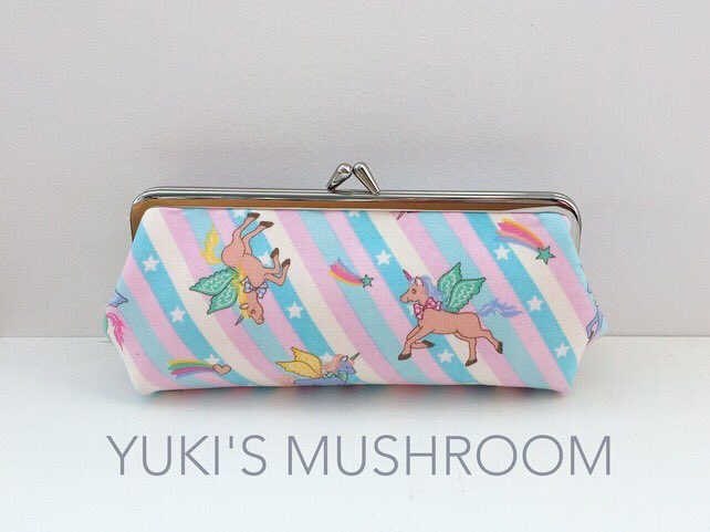 Yuki S Mushroom大阪てづバms 14 Ar Twitter ユニコーンペンケース Handmade Madeinjapan Japan Unicorn Pastel ハンドメイド がま口 がまぐち ガーリー 日本製 がま口ペンケース 手作り ユニコーン メルヘン ゆめかわいい パステル 天体 宙ガール