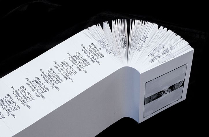Edition Taube’s latest book is an oblong sculpture of leaning pages > goo.gl/r3oYDi