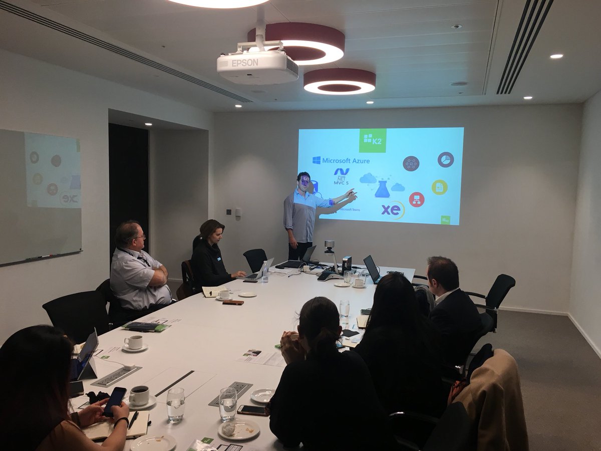 MoiTuit's tweet photo. Andy Hayes giving a masterclass of #K2workflows and #APIs at #Microsoft office in London! Join us next month for another workshop!! https://t.co/uAsGsWjwsN cloud workshops
@K2onK2 @Microsoft. https://t.co/ih5HdlMG6Z