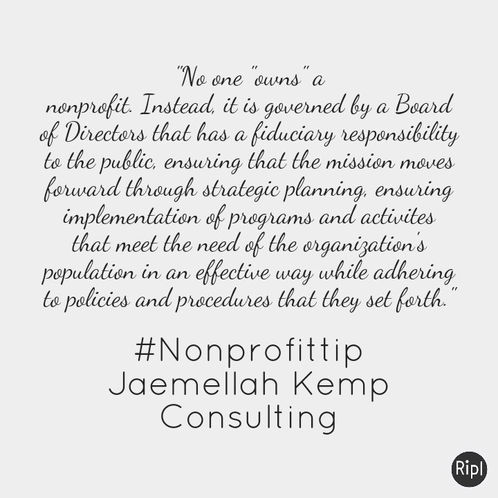 jkempconsulting's tweet photo. Information to know #nonprofittip #JKCLLC
via https://t.co/QfCKnUlQxn https://t.co/PJJukEa35f