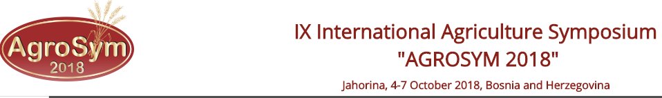 MAIBFTNComm's tweet photo. Call for Abstracts: IX International Agriculture Symposium "AGROSYM 2018", Jahorina, 4-7 October 2018, Bosnia and Herzegovina! Learn more: https://t.co/ukVzIXr0f5 Download the 1st announcement here: https://t.co/EUlmlngbS0 #CiheamBari #Alumni #FTN #Agrosym https://t.co/O9kmAkX2IU