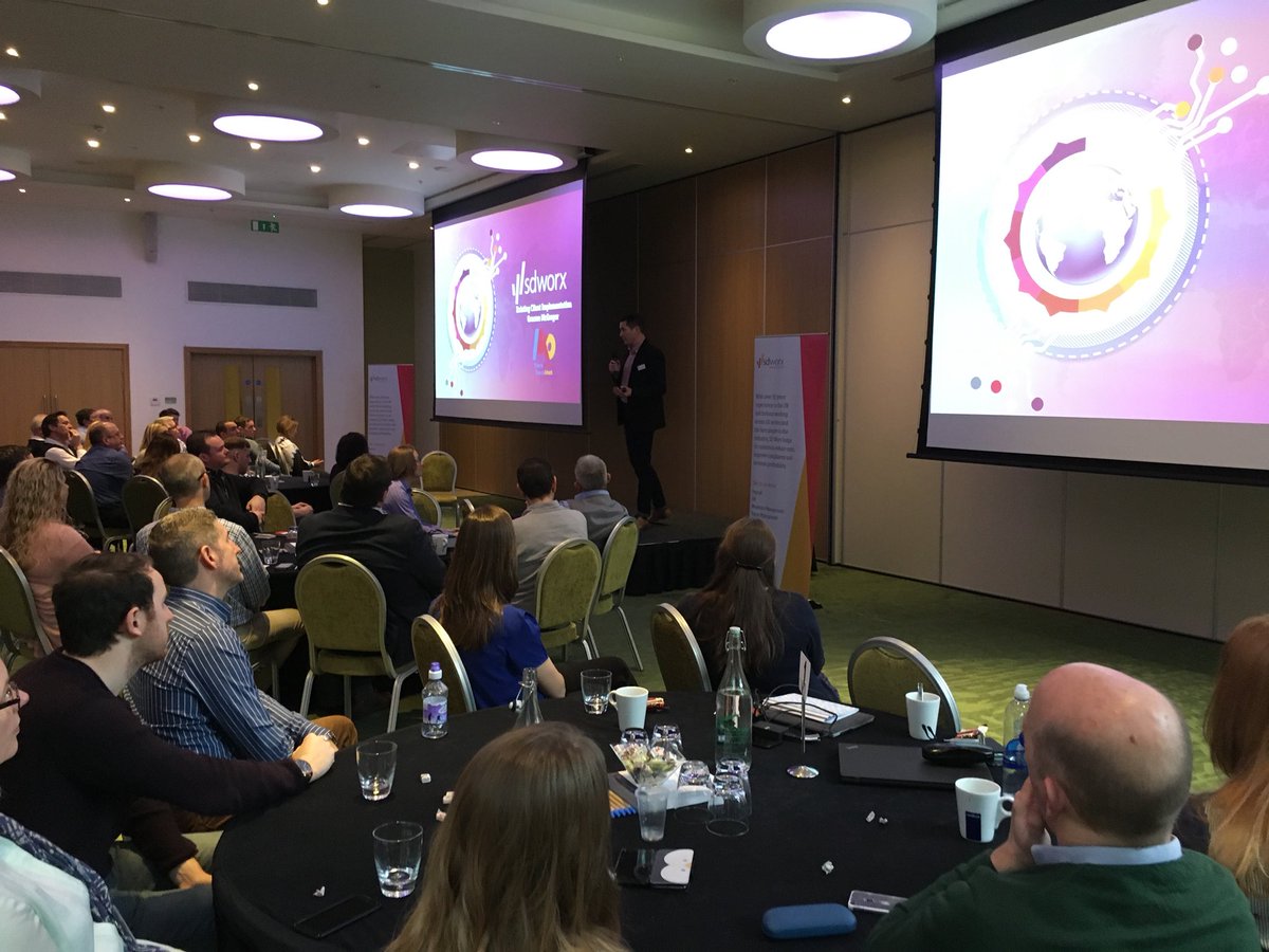 JFred022's tweet photo. The one and only @gd_mcgregor reflecting on existing client implementations. #pride #change #timetorevenue @andrewdresner @IainMcGregor6 @SDWorxUKI #spotgraemeinphoto https://t.co/MXcY91rw1x