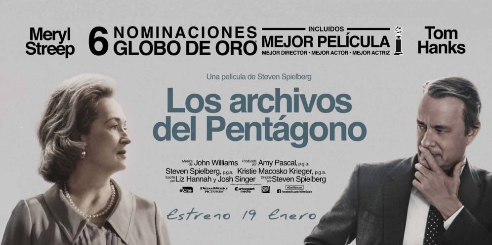 LaBoutique_77's tweet photo. ¡Corre al cine porque no puedes perderte la última película de Spielberg con Meryl Streep y Tom Hanks! Lucha en favor de la libertad de expresión, separación de poderes, visibilidad femenina... ¡Toda una lección basada en hechos reales! #LosArchivosDelPentágono #Cine #Periodismo https://t.co/drbL0hC6IK