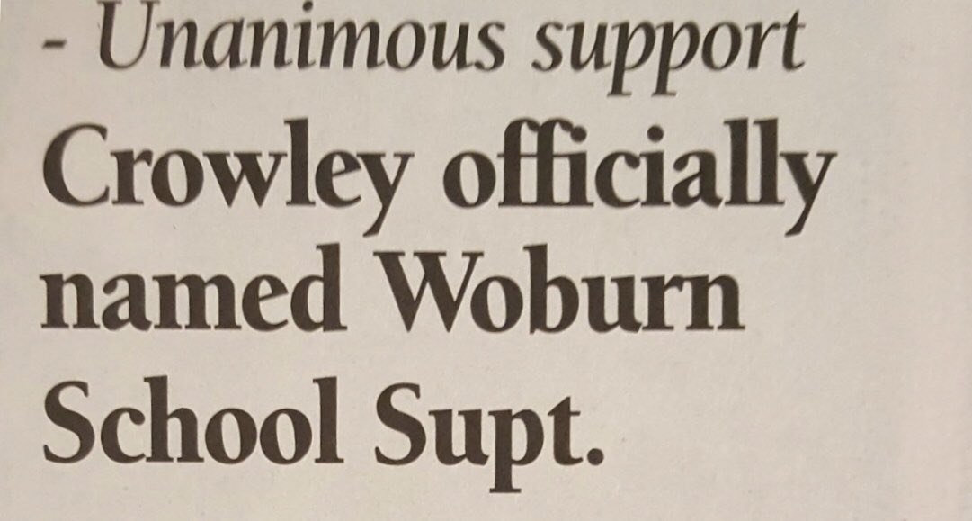 WPS_Shamrock's tweet photo. The Shamrock Community would like to congratulate Dr. Crowley!  We look forward to your leadership in making our great school and district even better. https://t.co/G5bI2jRBoy