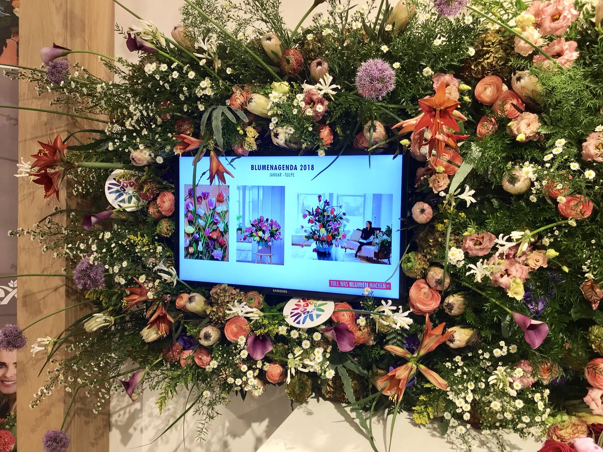 bloemenbureau's tweet photo. Dutch Flower Group laat op #IPMEssen goed zien hoe onze campagnes aansluiten bij de sierteelt #groeiplatformen #stand1D12 https://t.co/b5y1svAh4F