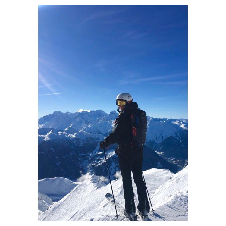 Epic day on the mountain 💙 Haven't seen this much snow in Verbier since -99