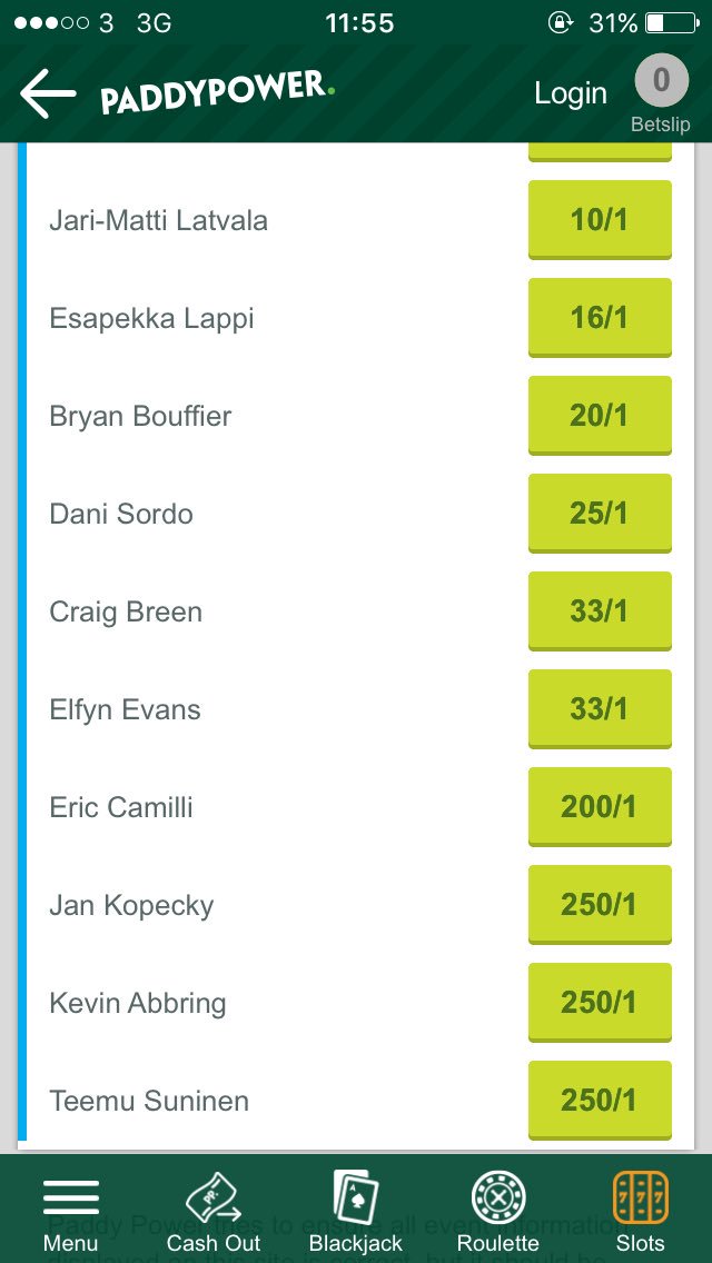 Who's your money on??