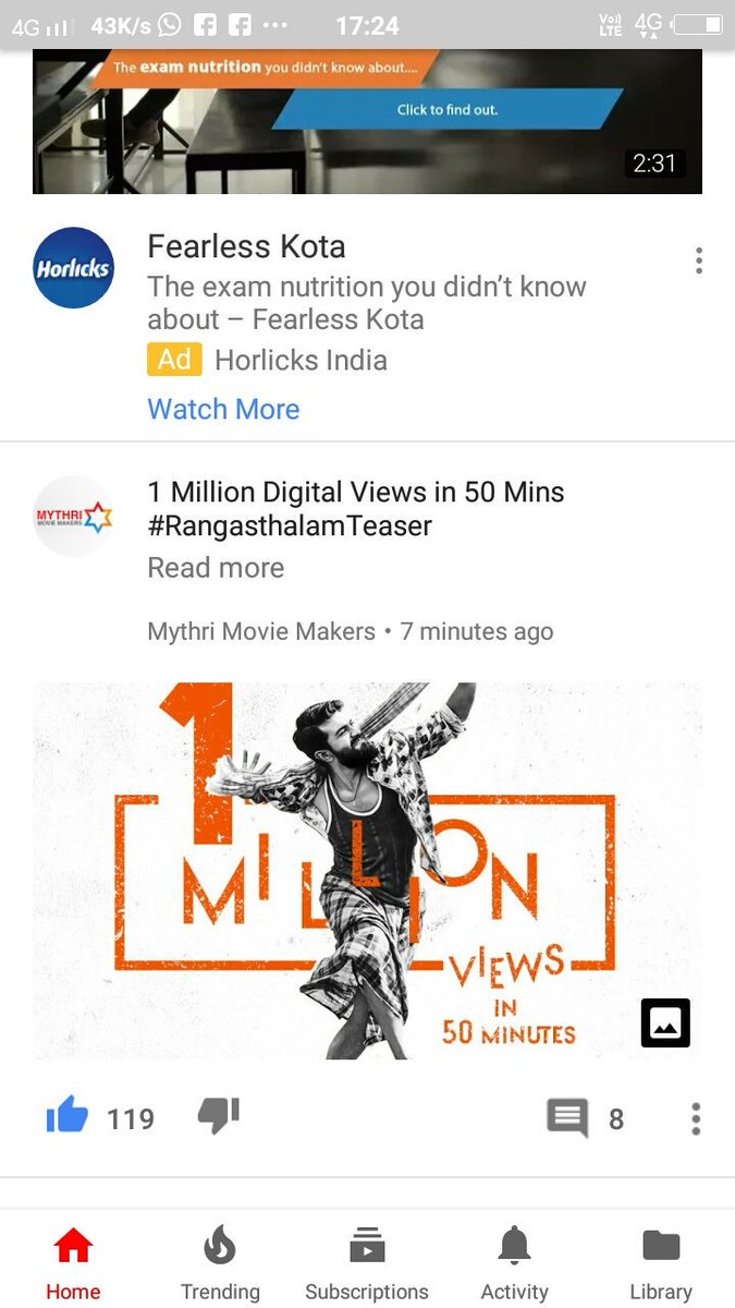 venky_tej's tweet photo. #RangasthalamTeaser
#superbbbb teaser 😊😊😘😘😘😘😘😘😘😘😘😘😘😘😘
1 million digital views 😊😊😊😊 https://t.co/SifEcKNtGD
