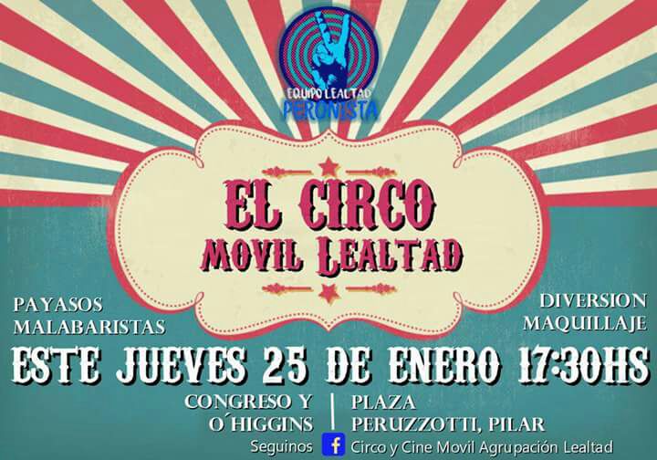 circomovil2017's tweet photo. No te podes perder mañana! La mejor opción para tus chicos! Otra gran función del @circomovil2017 !los esperamos! https://t.co/TapiNDtzZC