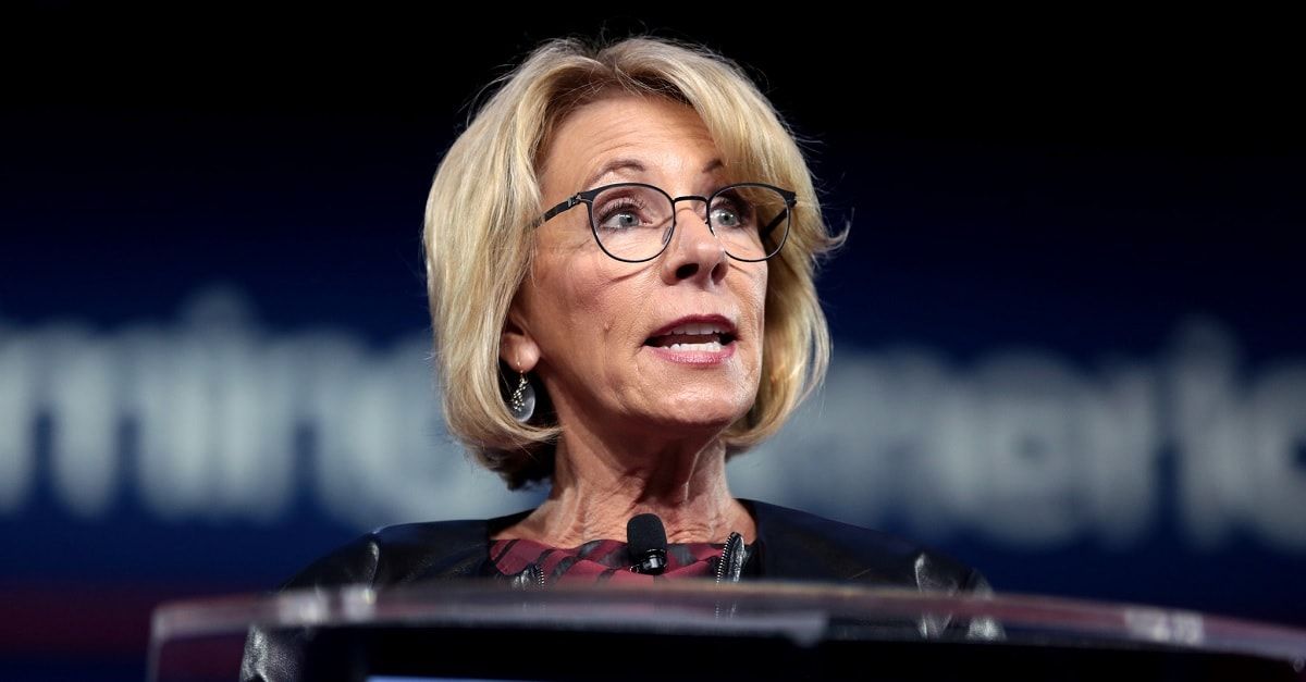 TruthinAmEd's tweet photo. .@BetsyDeVosED Just Delivered a Promising Speech. Will Her Actions Back It Up? by @libertydocKaren #EndFedEd https://t.co/AqmjQQkx4I https://t.co/PjPty00DNU