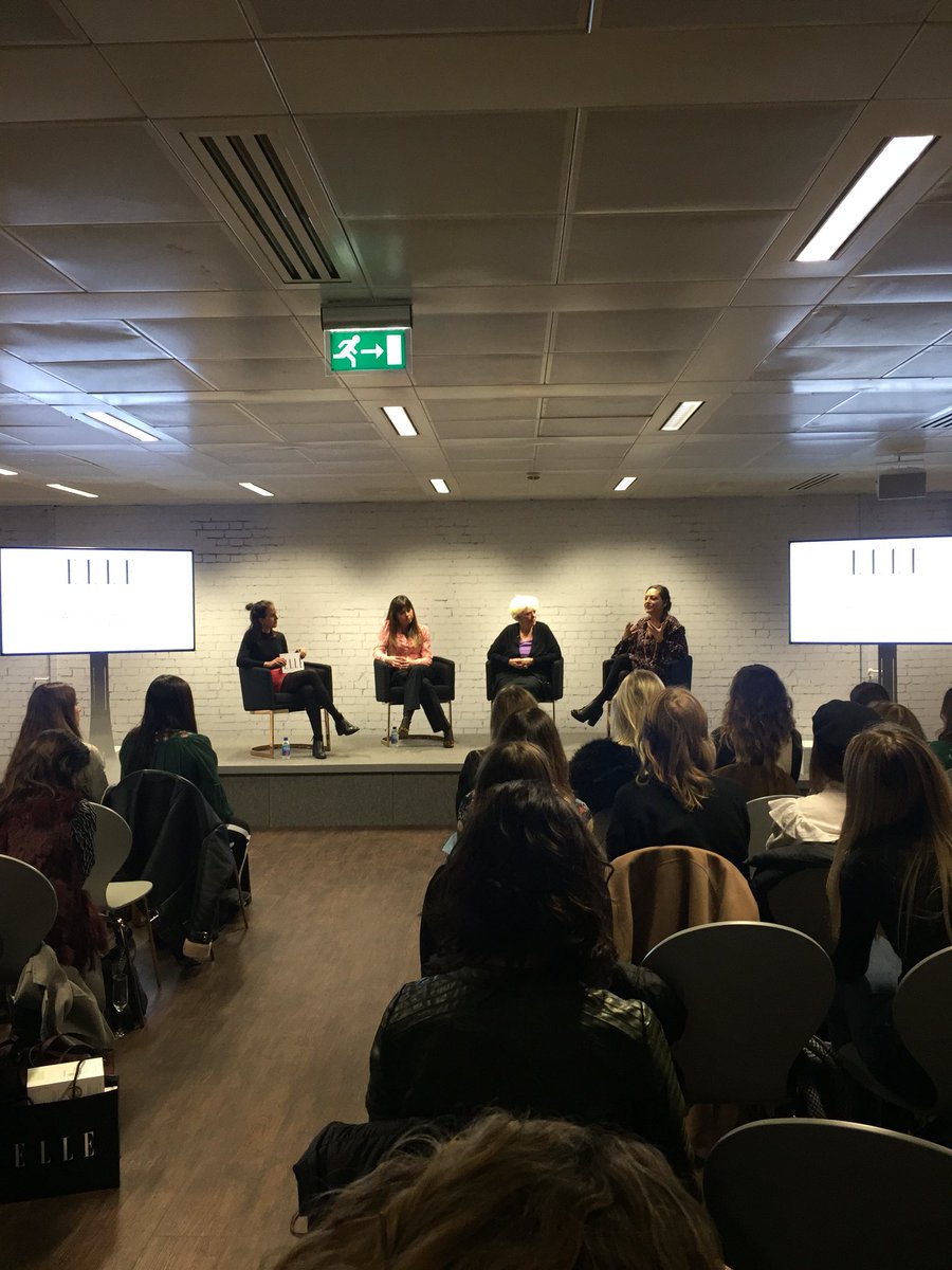 mindfulmail_'s tweet photo. Interesting discussion ‘How to future-proof yourself’ @ELLEUK last night. Thank you @Happytummycom @emma_cannon and Lady Lilac. #rebootseries #wellbeing #health https://t.co/fsWa6AXYgx