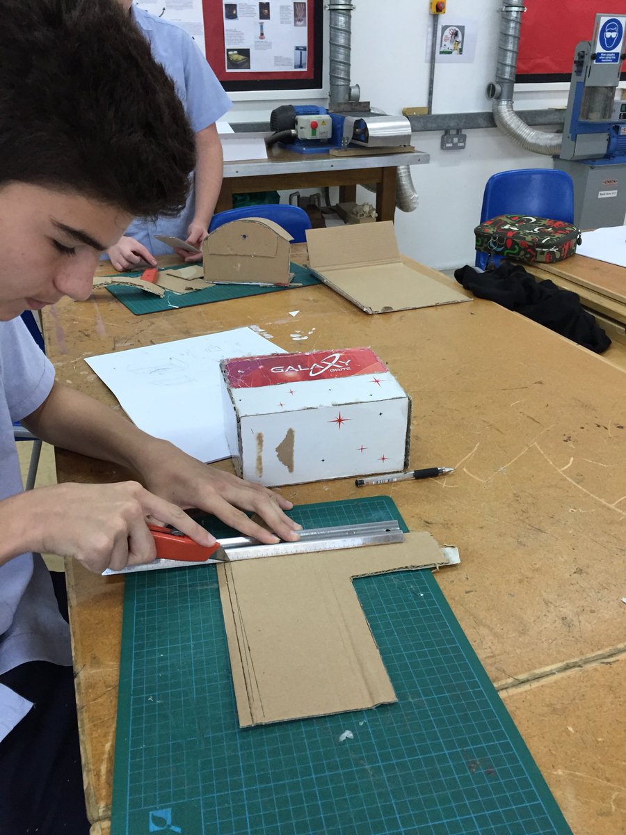 Year 9 students early stages of making Art Deco inspired clocks. #BSAKY9