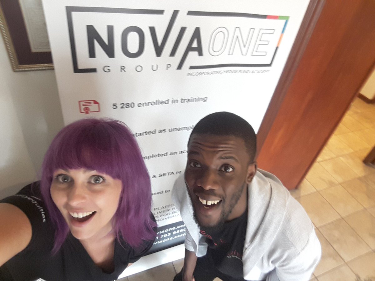 EasyEquities's tweet photo. TeamEasy hung out with the @HedgeFundAcadem #noviaone fam today... thanks for having us and happy investing! https://t.co/1XVWMq2yd6