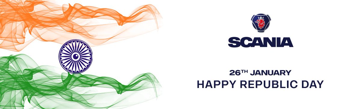 #Scania wishes you a Happy #RepublicDay