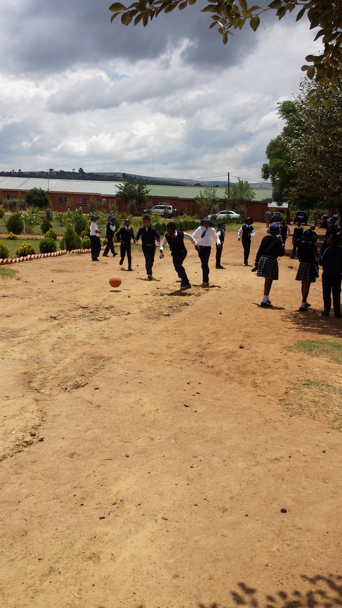 CoachRoyN's tweet photo. Lesotho Rugby Academy in Butha Buthe district 3rd day of school at Soffia Primary School still settling down before we kick of sessions. https://t.co/EbQFy3oXAJ