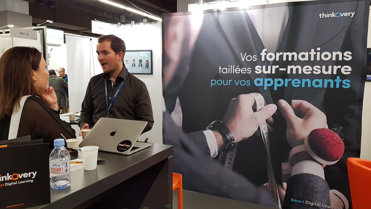 Thinkovery's tweet photo. Une belle visite sur notre stand ce matin! @GroupeGroupama @Groupama #LT18France https://t.co/goEFdC3o8a