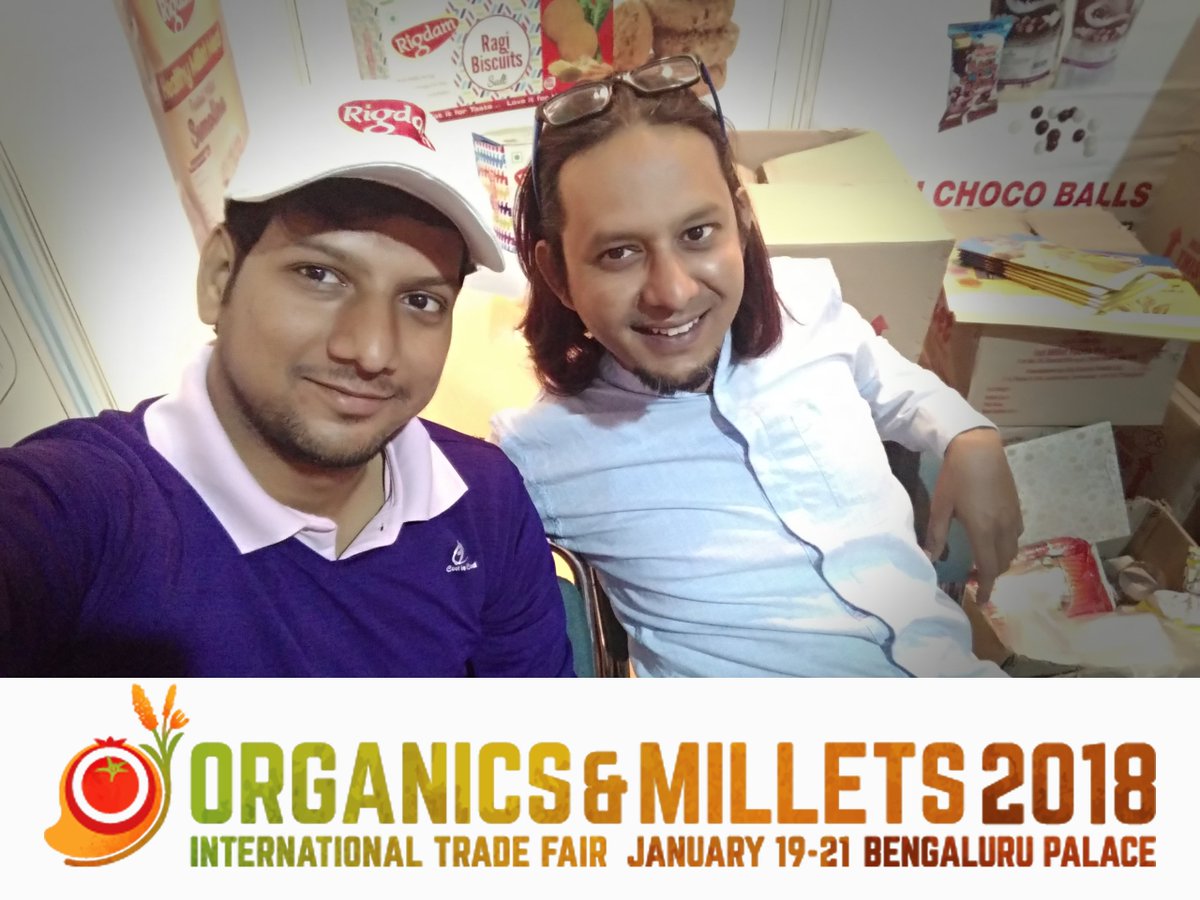 achimsolutions's tweet image. Attended Organics &amp;amp; Millet 2018 International Trade Fair Bangalore. Big Thanks to Karnataka Govt @krishnabgowda for making it all happen. Our stall was super hit in #OM2018 as all folks from all walks of life came to appreciate our products made of #Millets #healthyeating #Rigdam