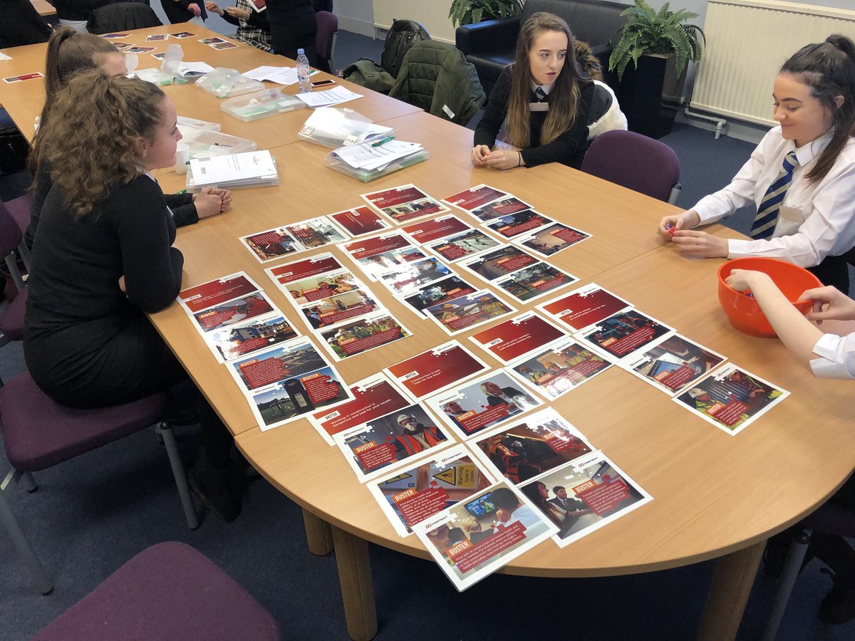 CandersonBAM's tweet photo. .@BAMConstructUK &amp; @HubWestScotland launched the Ready, Steady, Girls Construct! Employabitly Programme with @LourdesSec on Friday! The programme will run across 10 weeks and aims to encourage female pupils into #Construction! #CareersInConstruction #BuildingFutureStars https://t.co/c8NFJzhXkR
