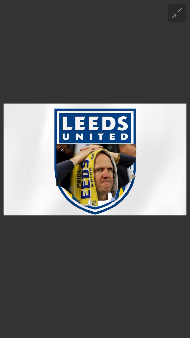 Trigger1908's tweet image. I like the new Leeds badge, just hope they can afford @RobManning43 image rights fees