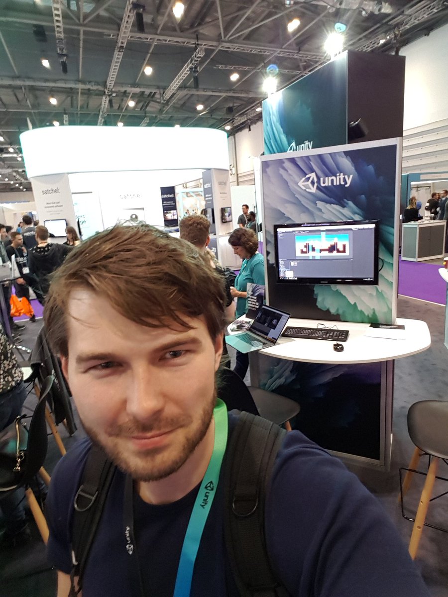 Code_dk's tweet photo. Best booth at @Bett_show 😀 #Bett2018 #BETT #bettshow #unity3D https://t.co/0wq1sViQ3b