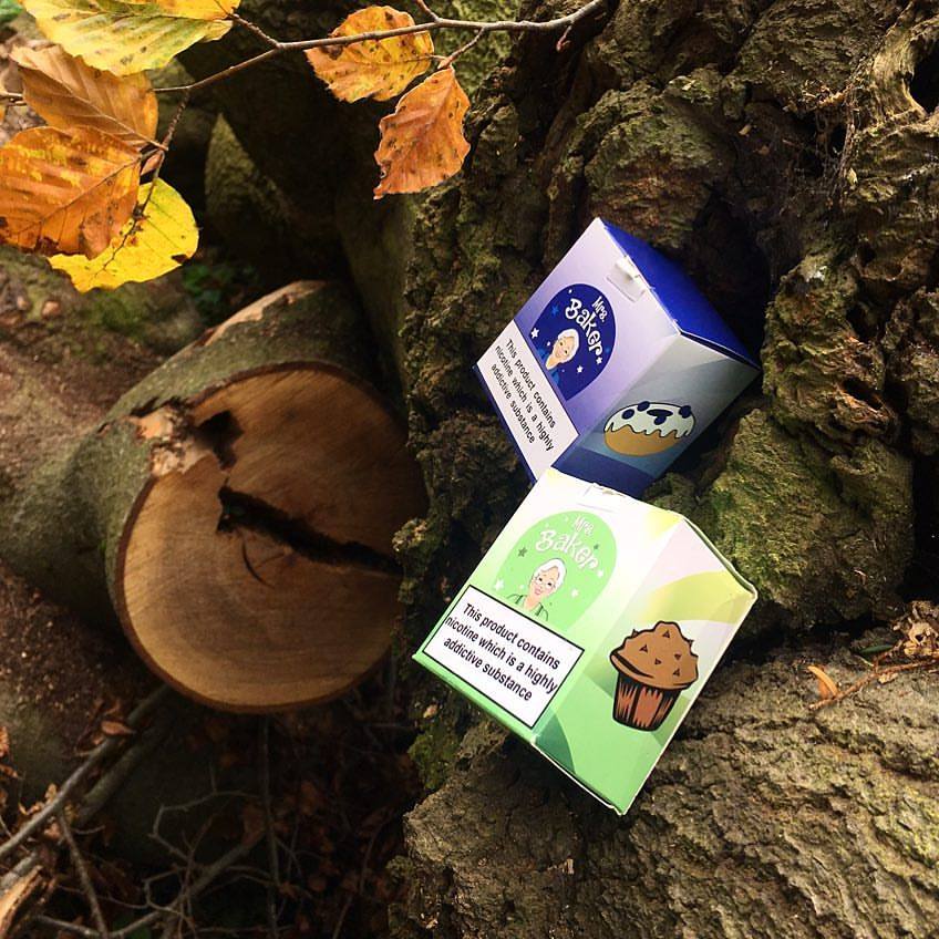 ultravapour_com's tweet photo. Cronut - A blueberry Cream flavour with a strong doughnut base ☺️ 
Apple Muffin - Toffee Apple Stick say no more!!! 🤩 
#mrsbaker #cronut #applemuffin #ejuice #vapehard https://t.co/fbByU1FrF6