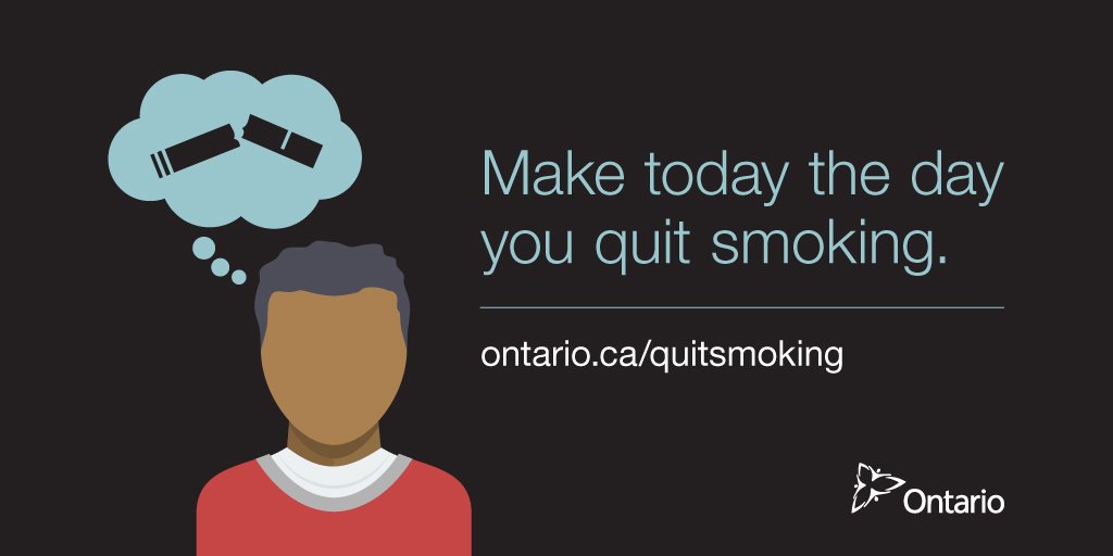No better time than the present to #QuitSmoking. Ontario.ca/quitsmoking #WeedlessWednesday #NationalNonSmokingWeek