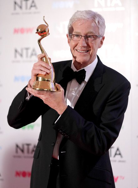 PaulOGrady_FC's tweet photo. Here it is folks! #PaulOGrady with his Special Recognition Award for his series #pogdogs.  Thanks to everyone who voted for the factual entertainment category  sadly he didn't get that one but this was a great surprise @ITV @BDCH  @OfficialNTAs  #NTAs #pogfans https://t.co/ZTdsoiFG5N