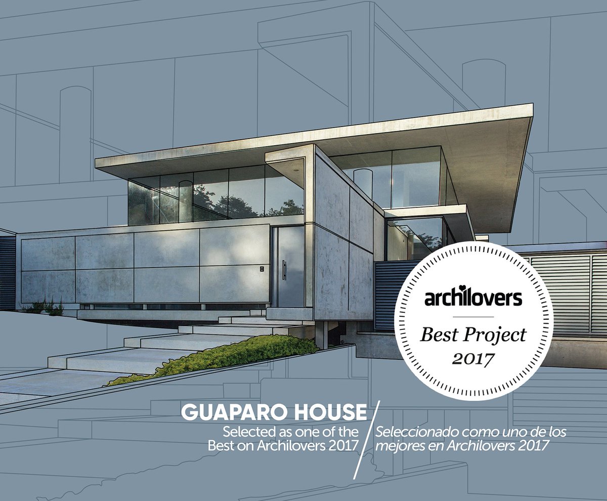 nmdnomadas's tweet photo. "Guaparo House" Selected as one of the Best on Archilovers 2017 / Seleccionado como uno de los mejores en @ArchiloversCom 2017 https://t.co/PlkvQL9v00