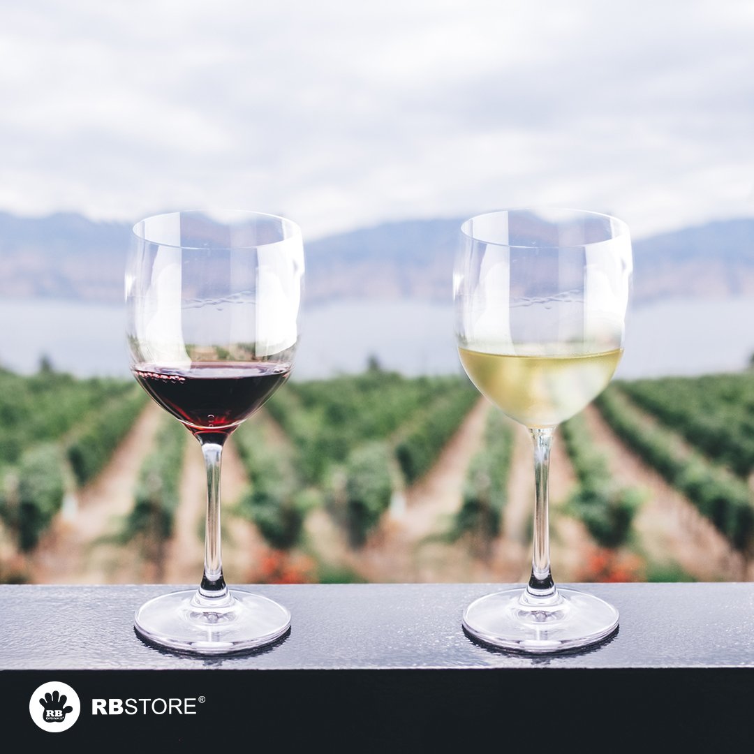 #vinrouge ou plutôt #vinblanc ? Servez-les dans nos verres à vin en plastique incassable ! #wine #redwine rbstore.fr