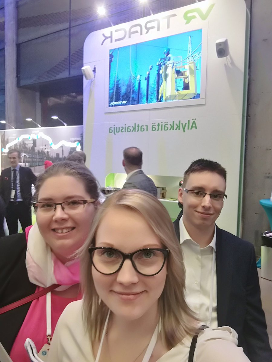 evemakar's tweet photo. Kiitos #Turku,#Logomo ja #rata2018 antoisista päivistä! #vrtracktrainee 't kiittää! #vrtrack @LauraSaarlo @Vilsos https://t.co/faedO4zQ2W
