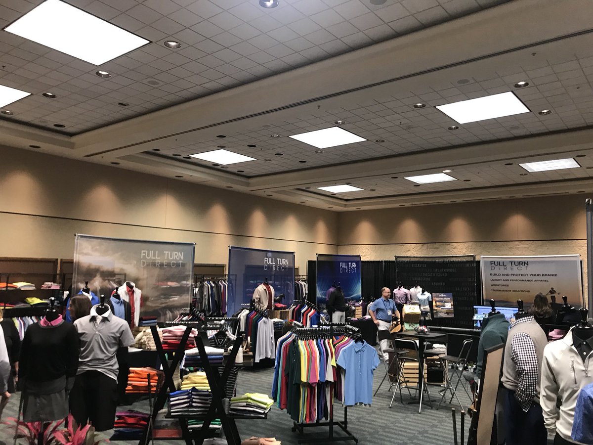 FullTurnIndy's tweet photo. Good morning #PGAShow - Make it a great day! Protect your brand in w209c #PGAShowPics #PGAShow2018 Come Learn Why we say that! It’s important to your business. @FullturnSF https://t.co/vsje35iXRy