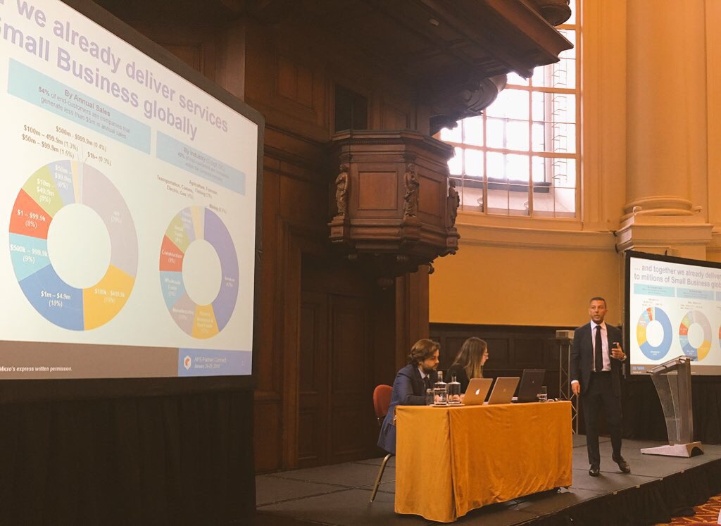Martyn_GillO2's tweet image. Senior VP @Duftydownunder unveiling the new @IngramMicroInc platform business at APS Partner Connect in Amsterdam  #Xaas #cloud #ingram #iot #tech
