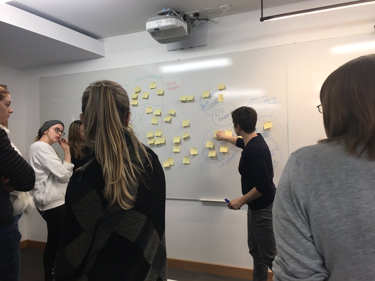 MeganP_OT's tweet photo. Great debate about sleep as an occupation and the theories surrounding it with @SimoneZA @UoE_OT @DrWMB https://t.co/SsYBxLY3Z9