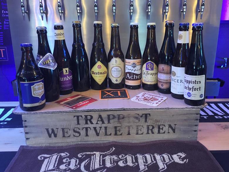 CSBeerBar's tweet photo. Last month, XT Brewing, of Buckinghamshire, contributed a guest blog to https://t.co/55XDnw0Mfr (run by Cornwall Specialist Beer's Darren) on the subject of Trappist beers - https://t.co/YqIkgZrWPL - the good news is,the majority of the brewers listed are represented in our shop! https://t.co/ynes7IArkT