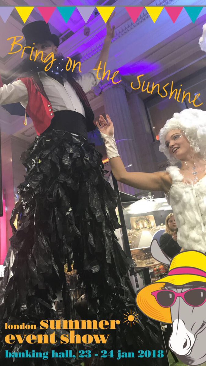 SCEventsLondon's tweet photo. Having a great second day at the #LSES #LSES2018 London Summer Event Show!!! @LadySummerSkye https://t.co/SF78iQgJX0