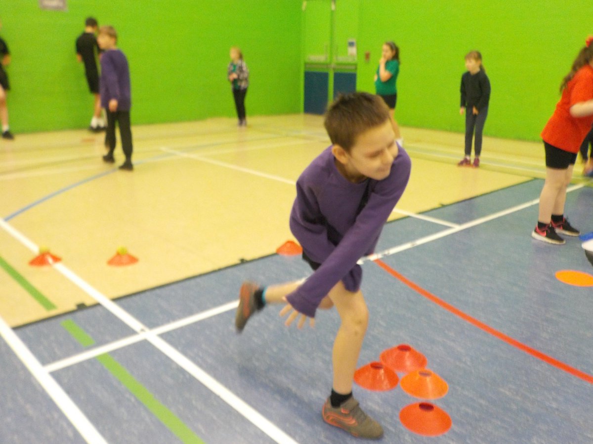 highweek_sch's tweet photo. #boccia #gymnatics #targetthrowing An excellent morning spent with @NAbbotCollege at the #changeforlife event . Thanks for #motivating the children to stay active @PremierActivate https://t.co/cDhu1pwOfZ