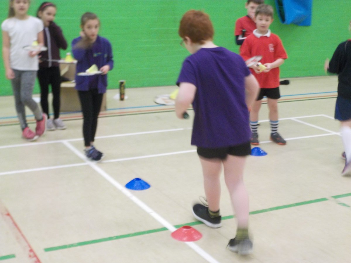 highweek_sch's tweet photo. #boccia #gymnatics #targetthrowing An excellent morning spent with @NAbbotCollege at the #changeforlife event . Thanks for #motivating the children to stay active @PremierActivate https://t.co/cDhu1pwOfZ