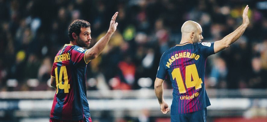 INDOBARCA_TMG's tweet photo. Datang di tahun 2010,
Dan pergi tahun 2018 ini.
Tepatnya sekitar 7,5 musim mengabdi untuk klub @FCBarcelona .
334 pertandingan
18 piala
1 goal (P)
Raja Tackle telah mengucapkan perpisahan kepada seluruh keluarga Barca. 😢
#ThanksMasche
#GraciasMasche
#Mascherano14
#Legend https://t.co/nkLew8iZzf