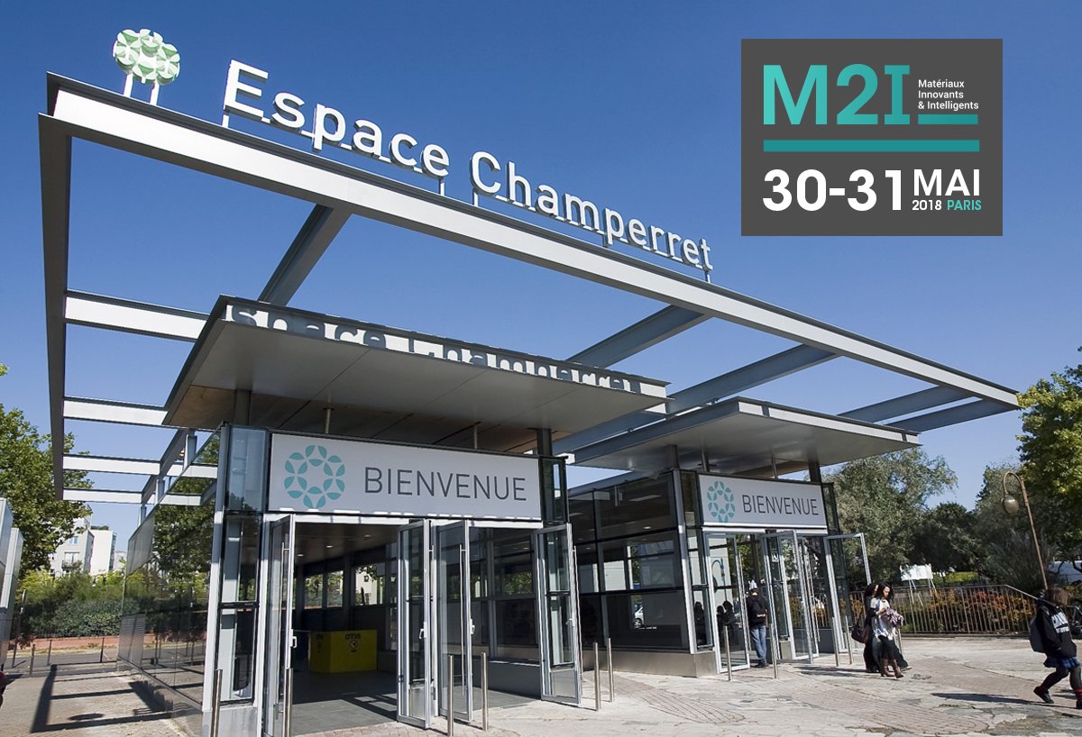 M2i : Matériaux innovants et intelligents aura lieu à l'Espace Champerret les 30 &amp; 31 Mai.
Venez nombreux : m2i.vimeet.events
#materiaux #innovation #recherche #Developpement #espacechamperret #M2i