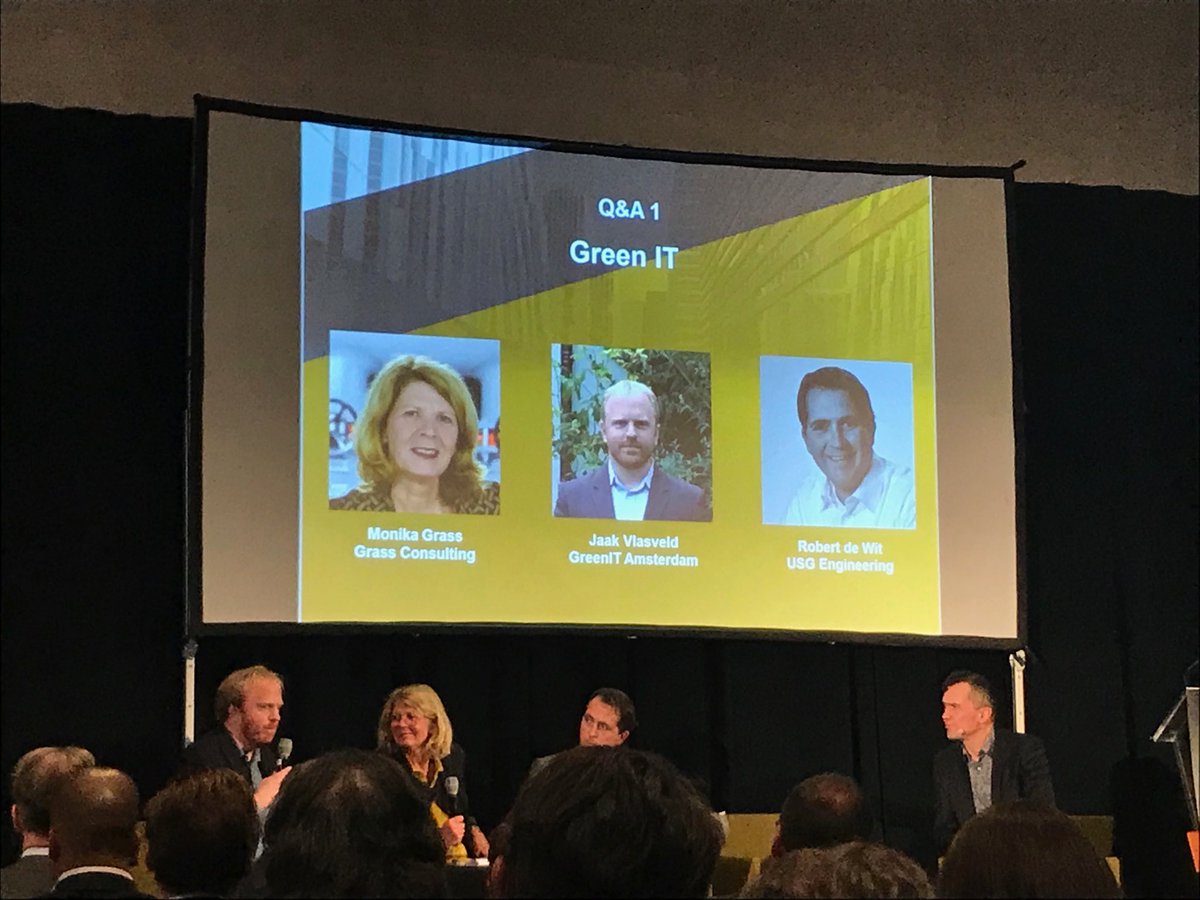 Mooi event vandaag #KickStartEurope centrum van de dacenter en cloud community, Green IT gebaat bij meer kennis over duurzaamheid bij eindgebruikers #cloud #datacenters