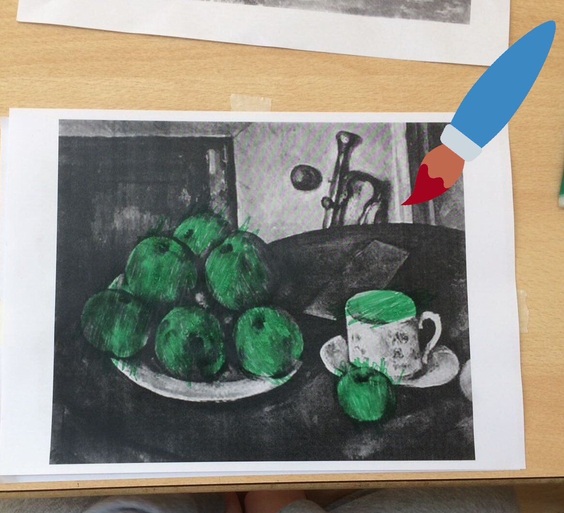 workinproject's tweet image. Interpretazioni di capolavori da parte dei piccoli allievi de Il nido e le Nuvole! Non è mai troppo presto per iniziare storia dell'arte