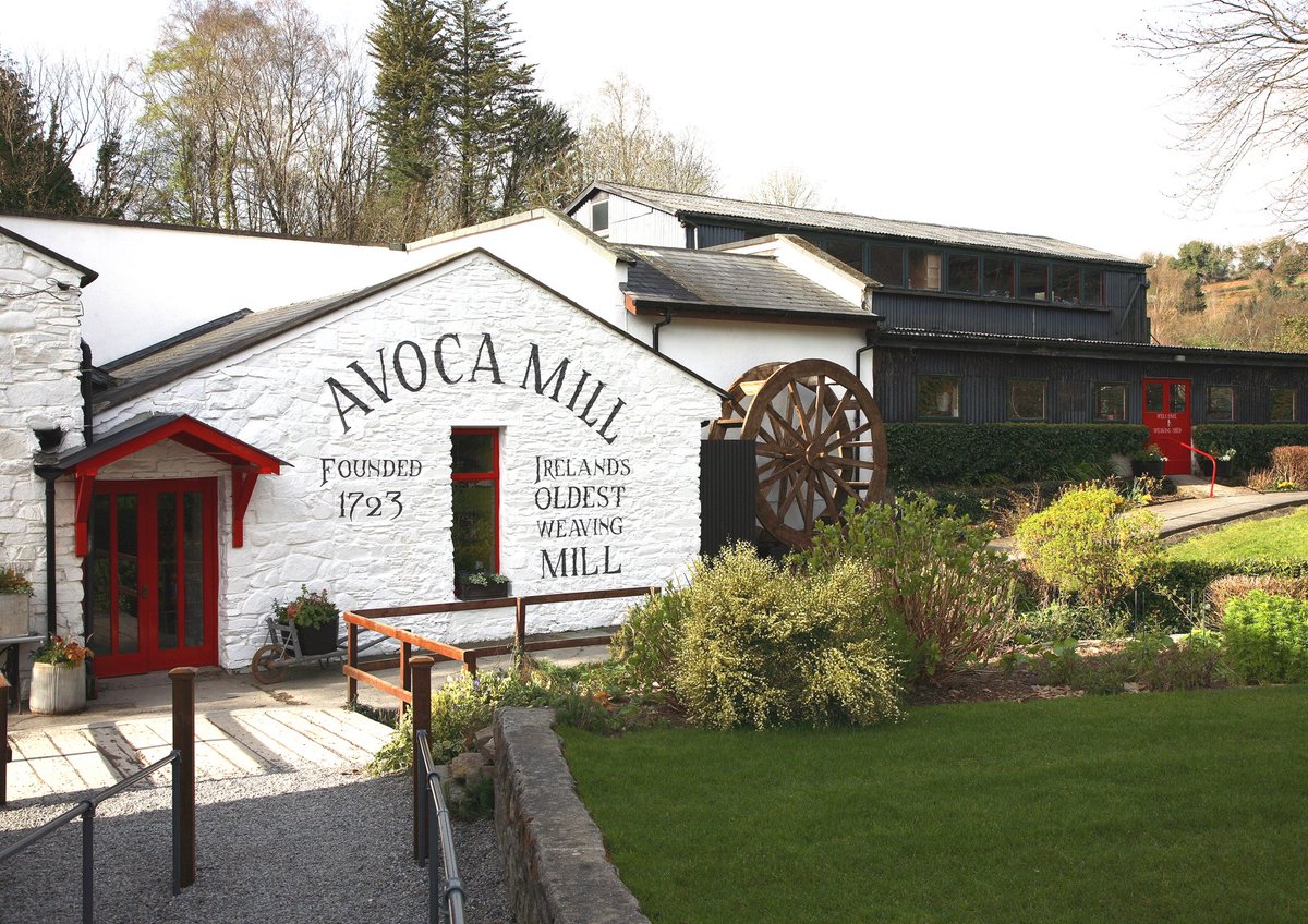 avocaireland's tweet photo. Have you taken our Mill Tour in Avoca village? Find out how we weave our throws by hand, meet third generation weavers, and discover a little hidden gem. https://t.co/c1Zqo7ptKO
#avoca #avocaireland #avocamill #artisan #handweaving https://t.co/57zyMG0xPT