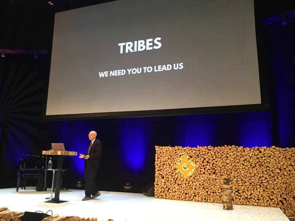 jarkkokurvinen's tweet photo. #NBFSweden Seth Godin on #leadership - tactics are easy, don't wait for maps but use a compass and build a tribe people like you &amp; lead us. https://t.co/2LBWP2t3ph